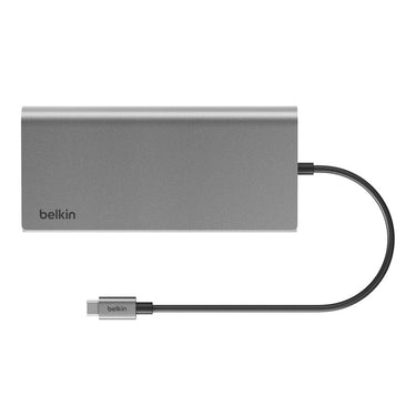 Belkin Connect Universal USB-C 8-in-1 Dual Display Core Hub - Space Grey